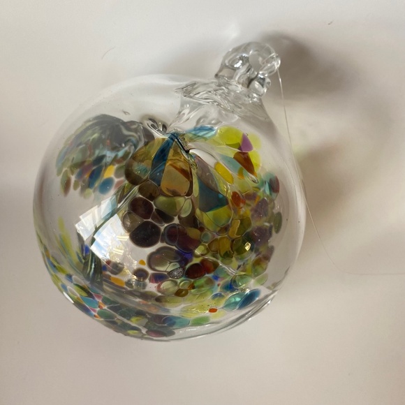 Vintage Art Glass WITCH BALL by Kitras, Handblown in Canada - Picture 10 of 15